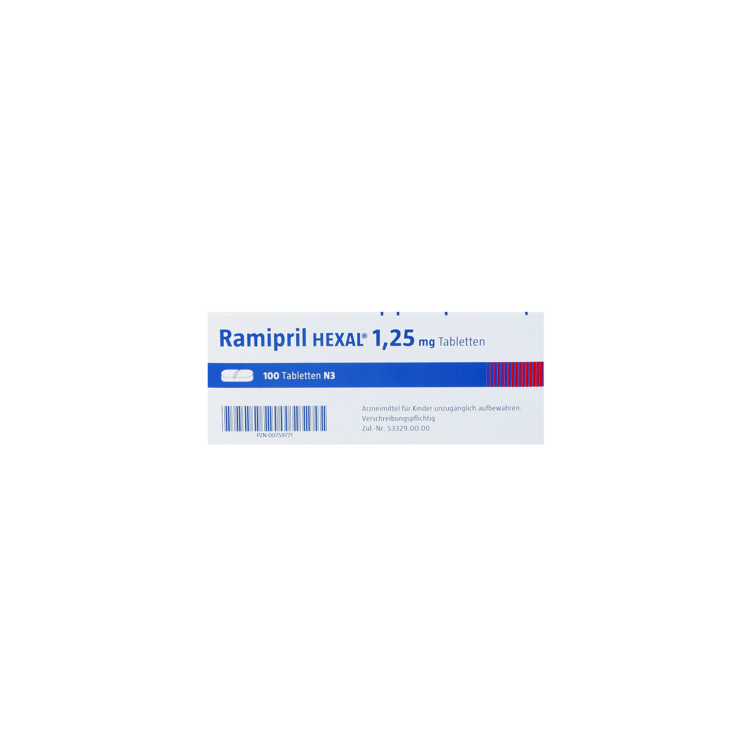 RAMIPRIL HEXAL 1,25 mg Tabletten