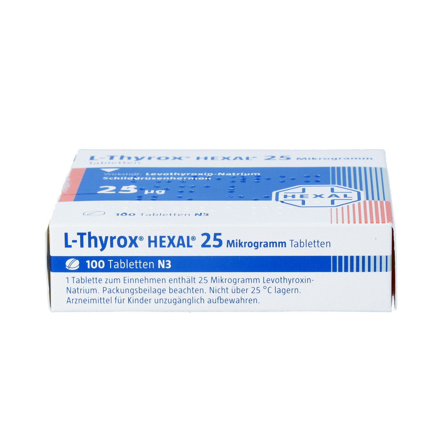 L-THYROX HEXAL 25 Mikrogramm Tabletten