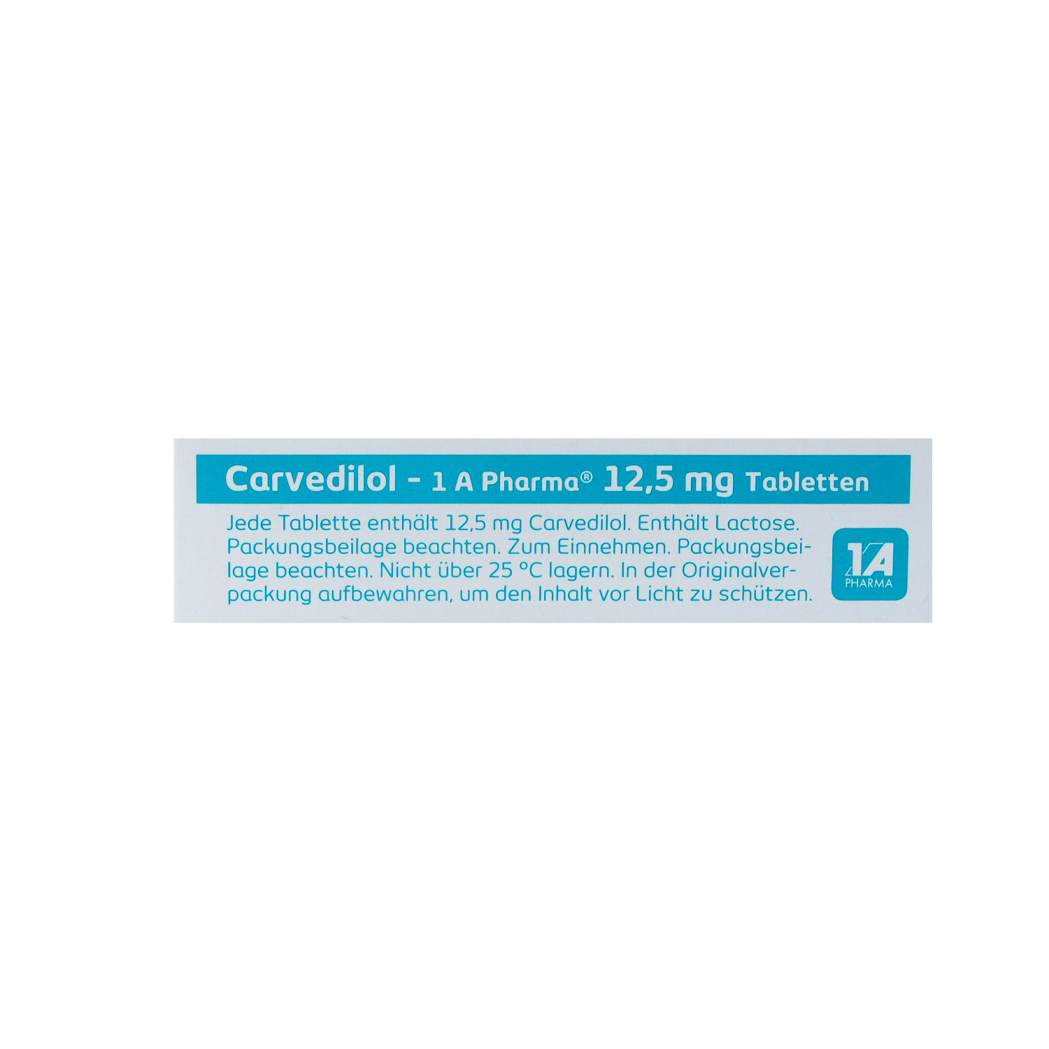 CARVEDILOL-1A Pharma 12,5 mg Tabletten