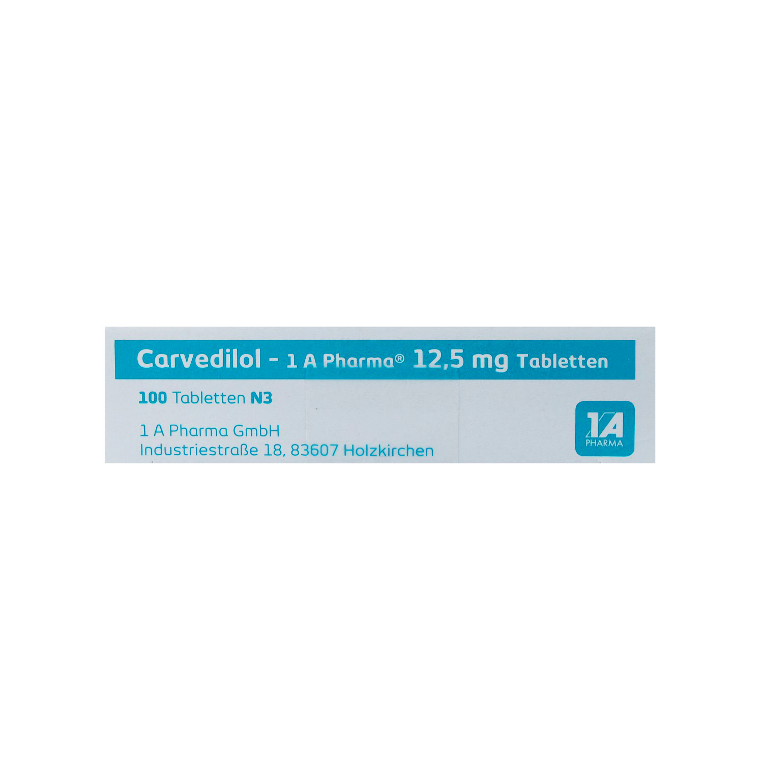 CARVEDILOL-1A Pharma 12,5 mg Tabletten