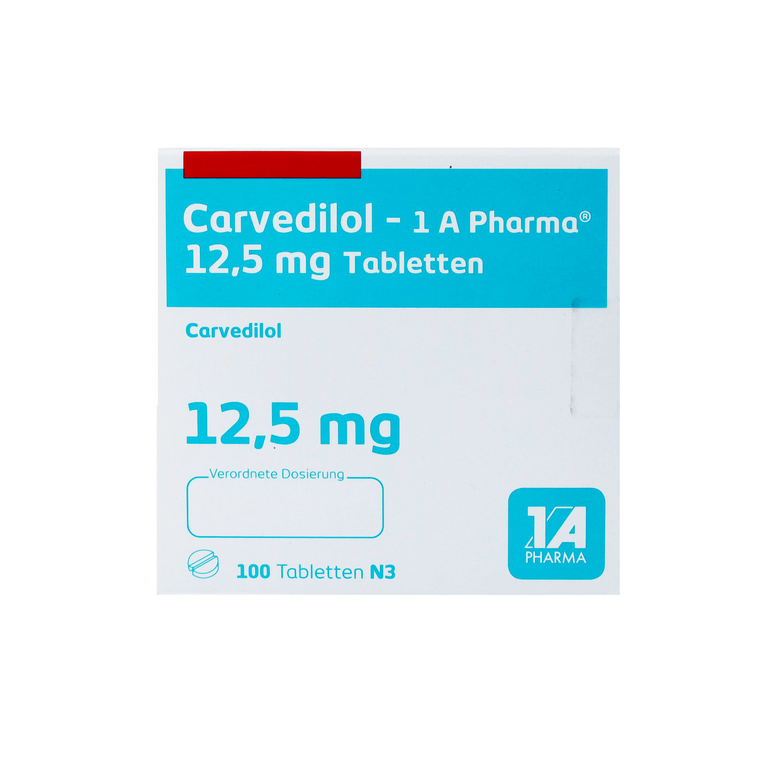 CARVEDILOL-1A Pharma 12,5 mg Tabletten