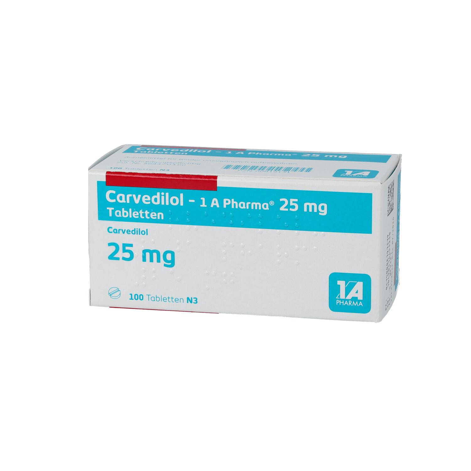 CARVEDILOL-1A Pharma 25 mg Tabletten