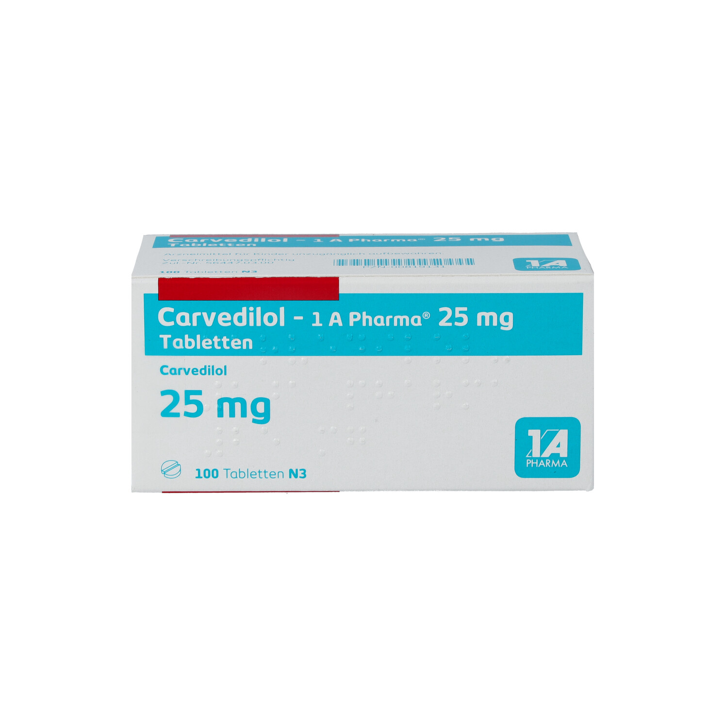 CARVEDILOL-1A Pharma 25 mg Tabletten