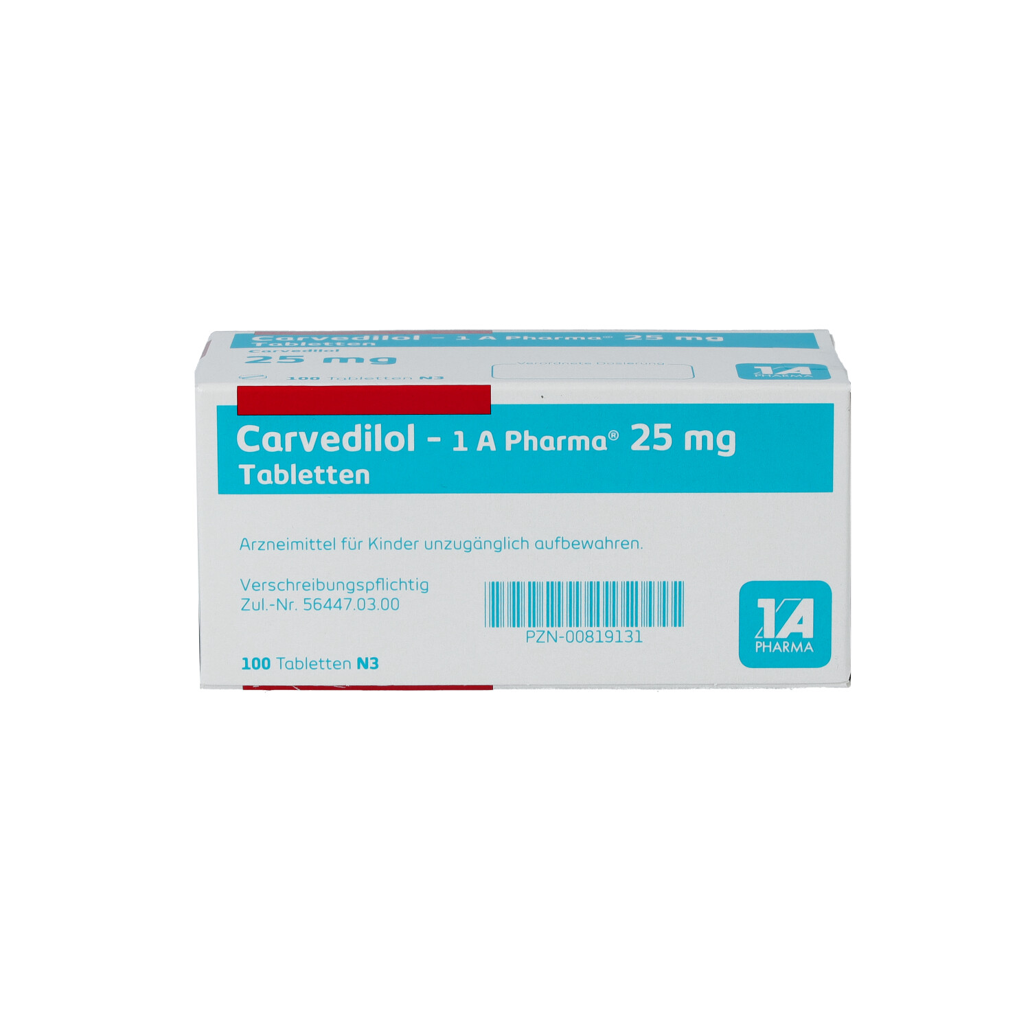 CARVEDILOL-1A Pharma 25 mg Tabletten