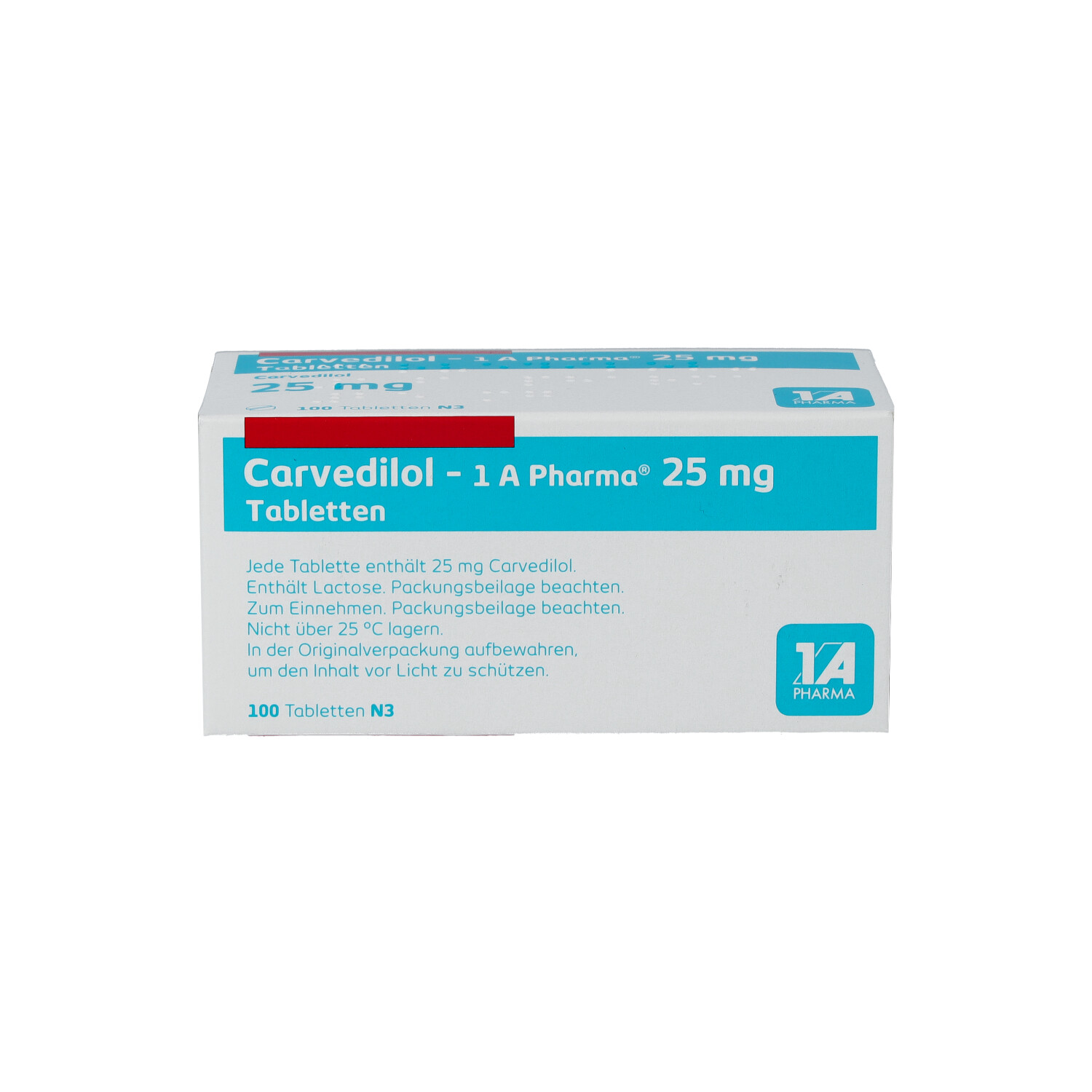 CARVEDILOL-1A Pharma 25 mg Tabletten