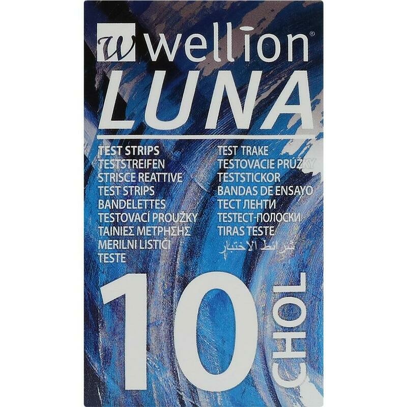 WELLION LUNA Cholesterinteststreifen