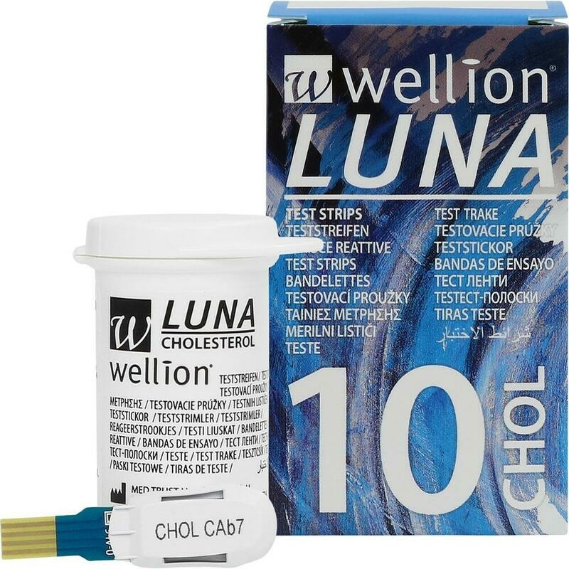 WELLION LUNA Cholesterinteststreifen