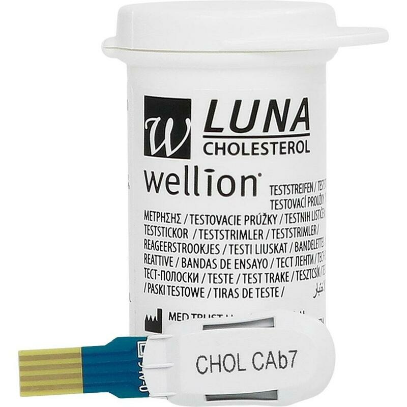 WELLION LUNA Cholesterinteststreifen