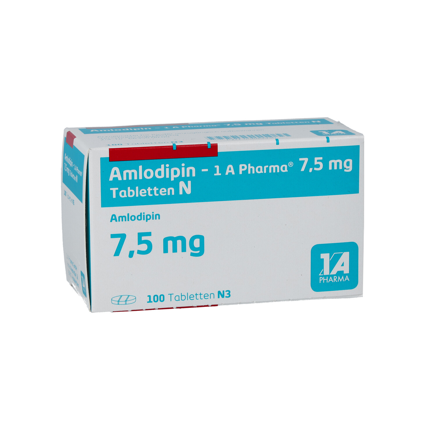 AMLODIPIN-1A Pharma 7,5 mg Tabletten N