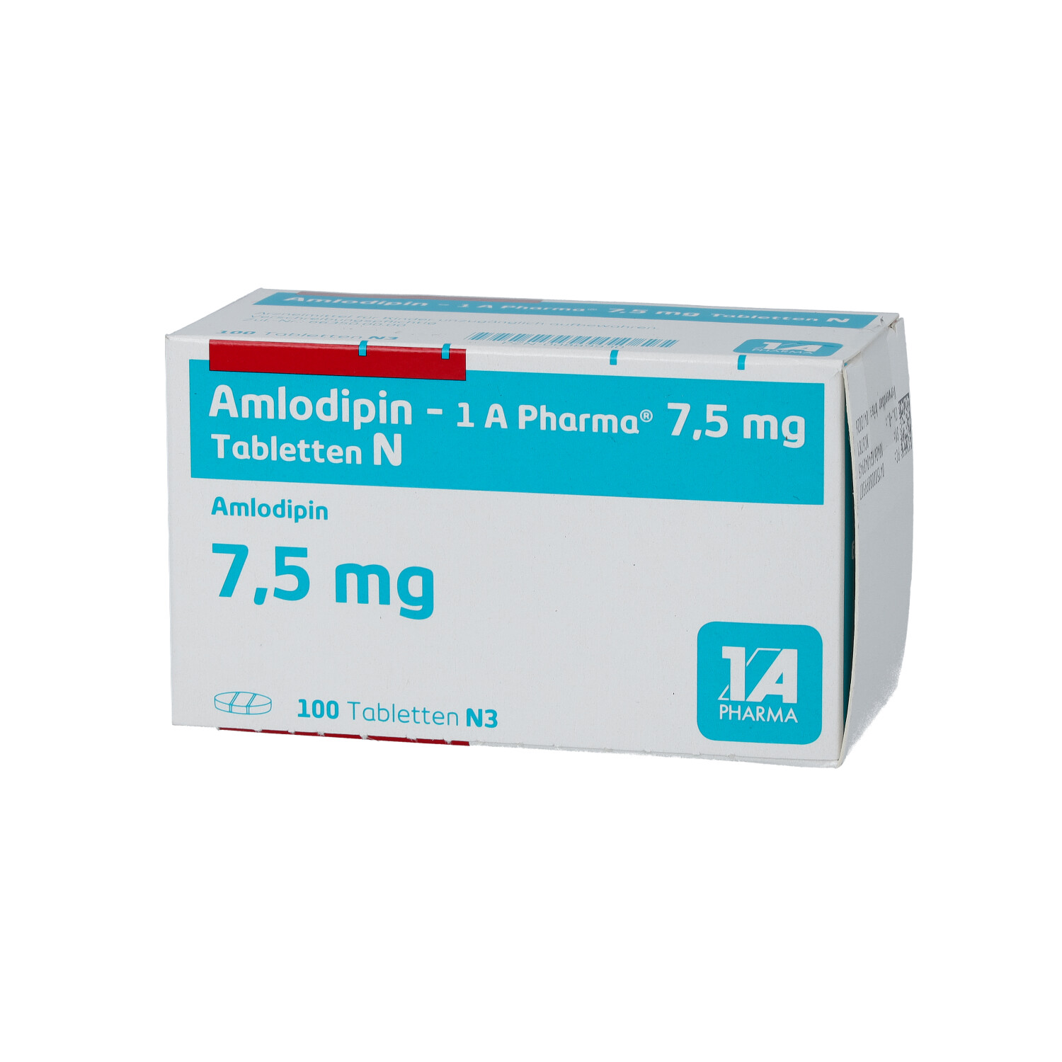 AMLODIPIN-1A Pharma 7,5 mg Tabletten N