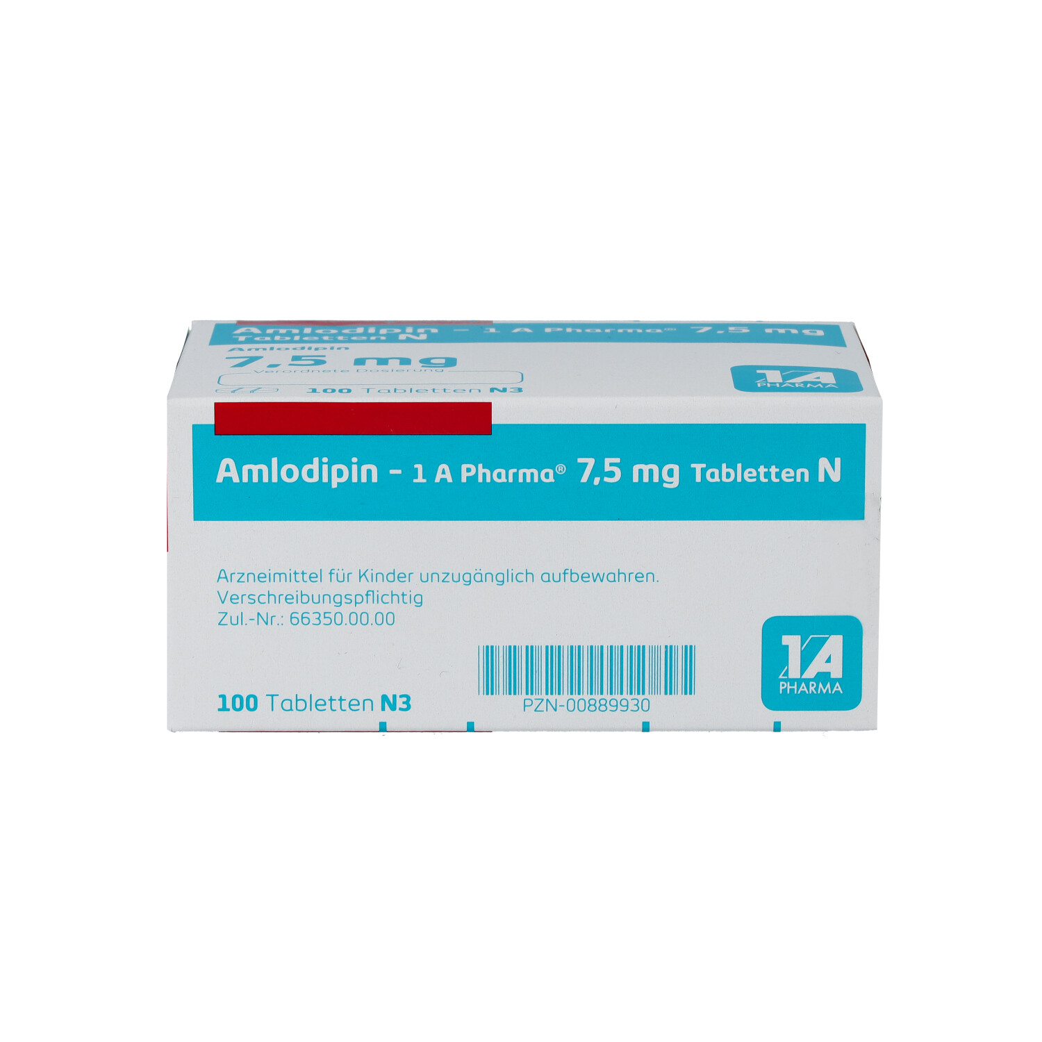 AMLODIPIN-1A Pharma 7,5 mg Tabletten N