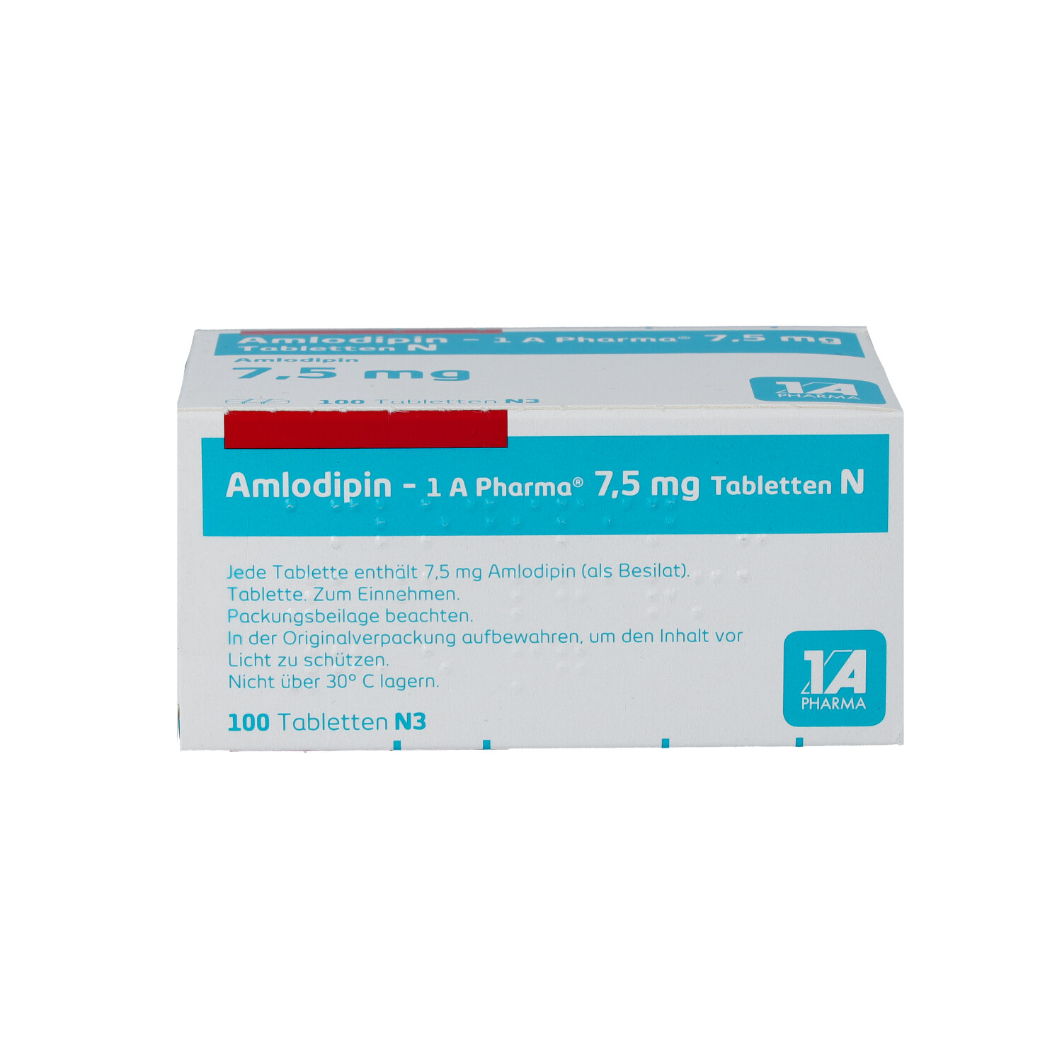 AMLODIPIN-1A Pharma 7,5 mg Tabletten N