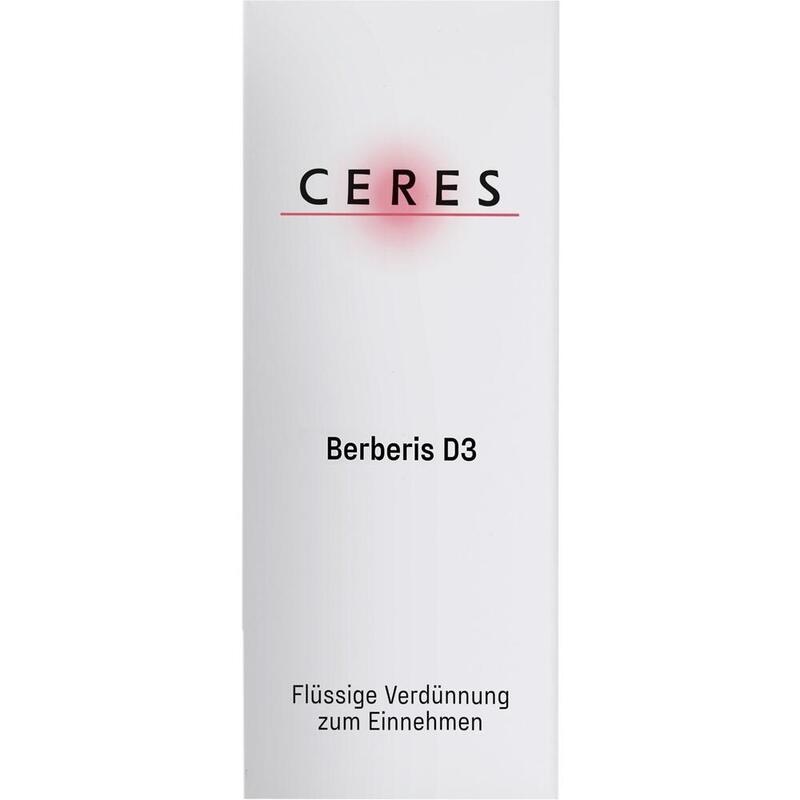 CERES Berberis D 3 Dilution