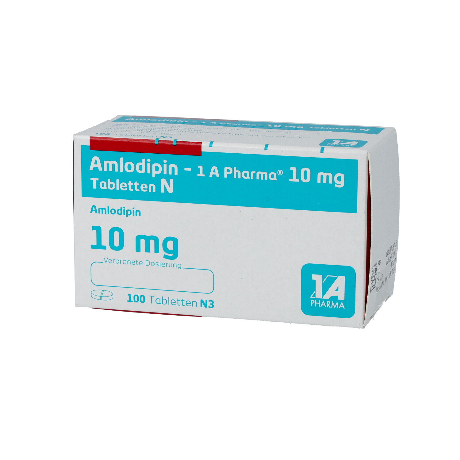 AMLODIPIN-1A Pharma 10 mg Tabletten N