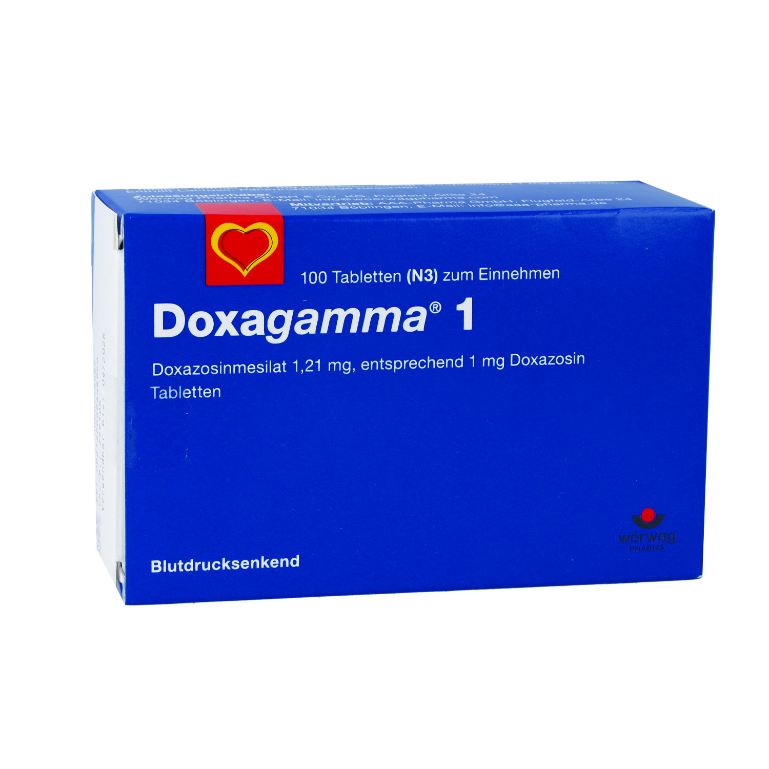 DOXAGAMMA 1 mg Tabletten