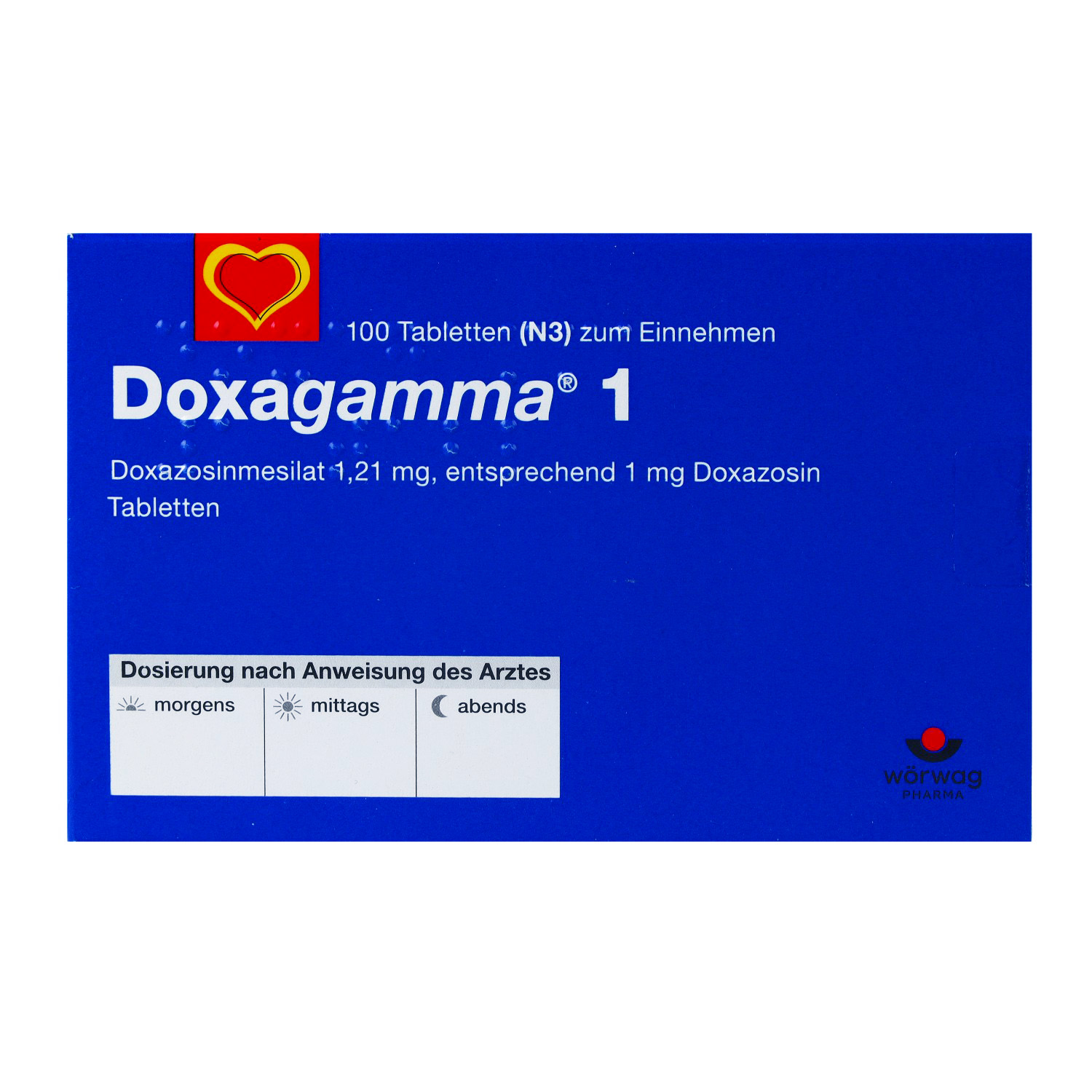 DOXAGAMMA 1 mg Tabletten