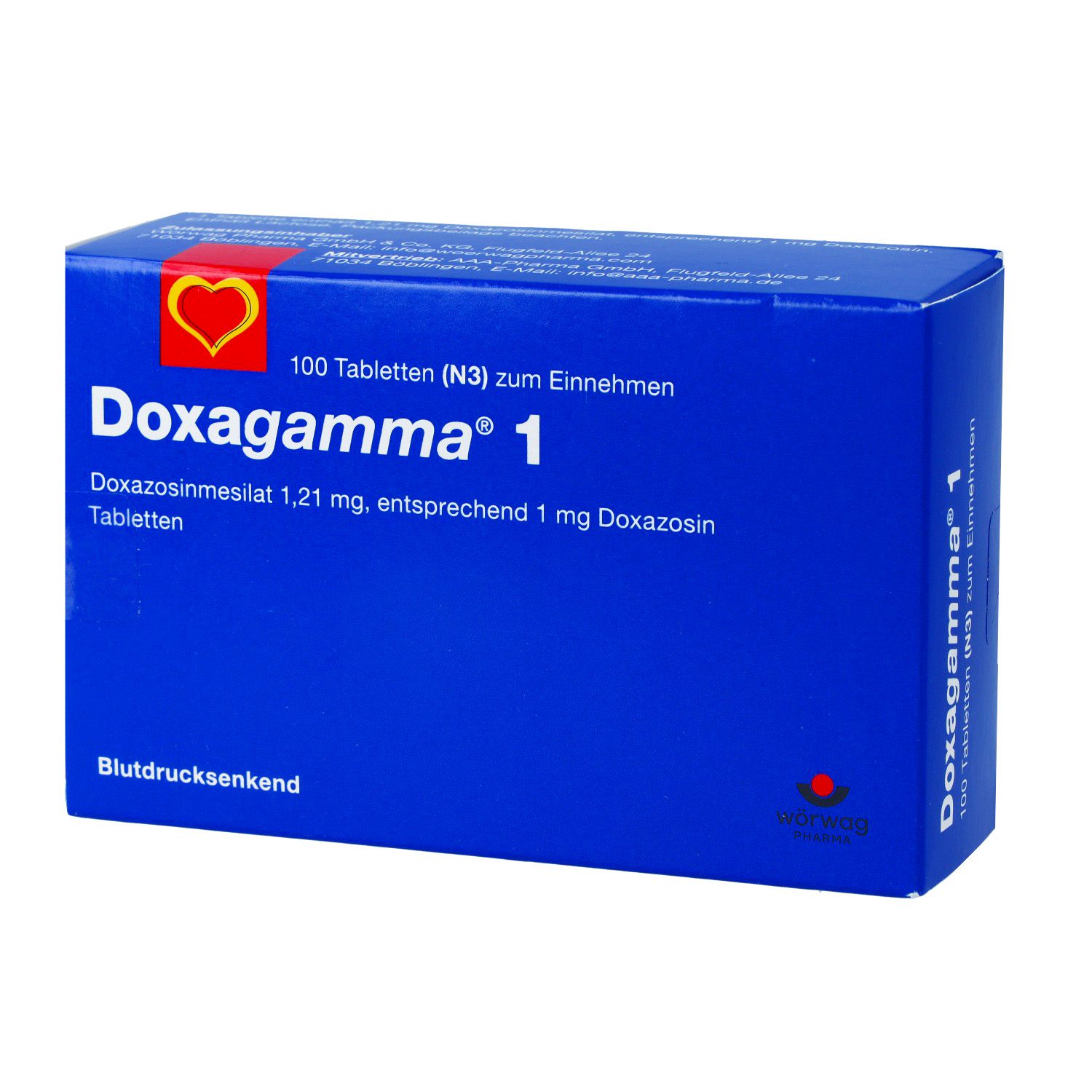 DOXAGAMMA 1 mg Tabletten