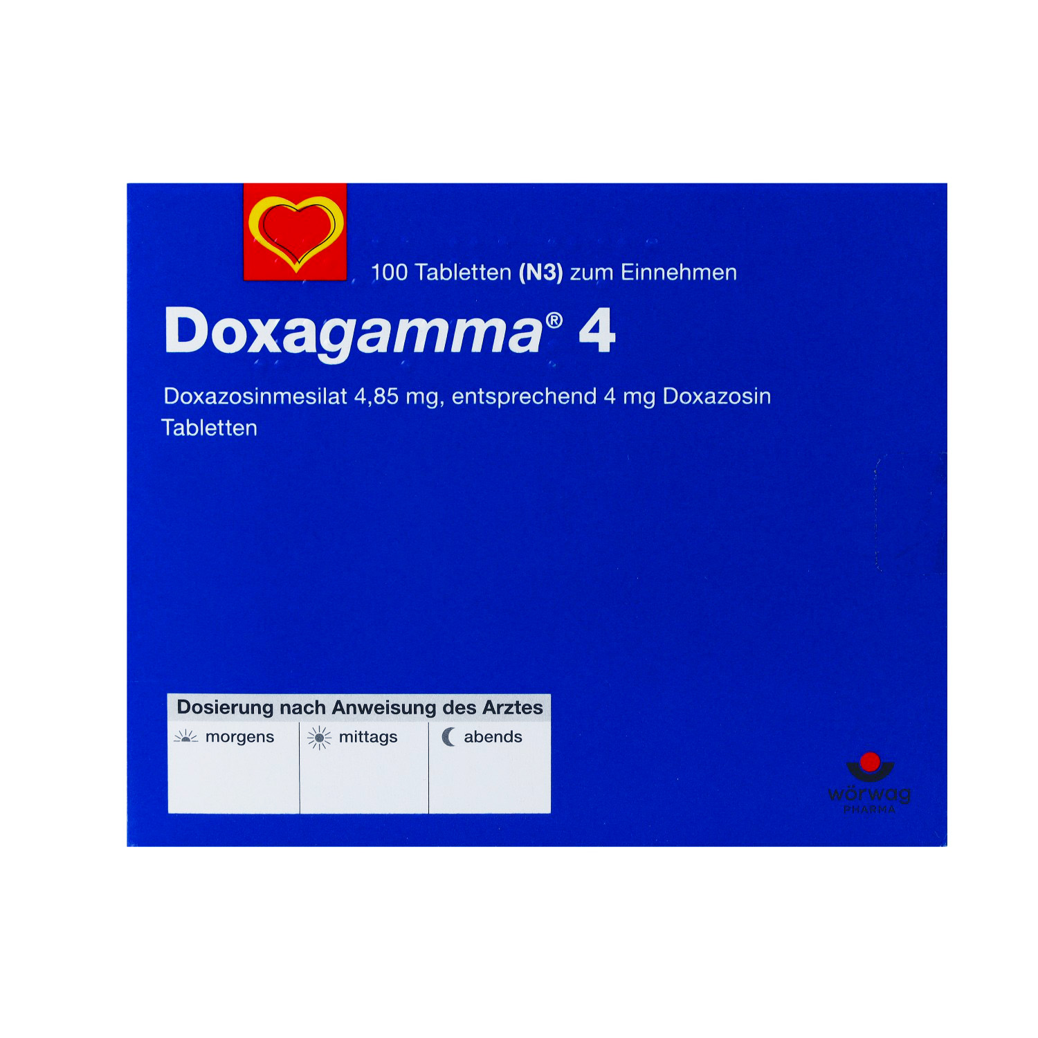 DOXAGAMMA 4 mg Tabletten