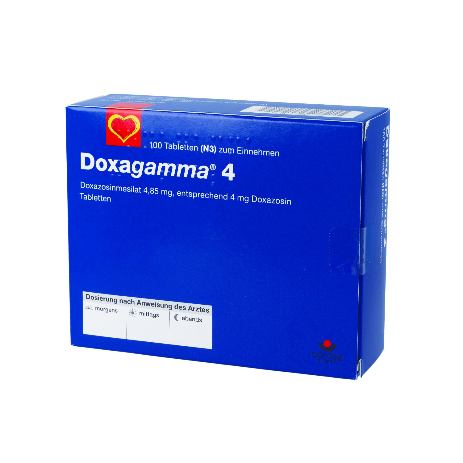 DOXAGAMMA 4 mg Tabletten