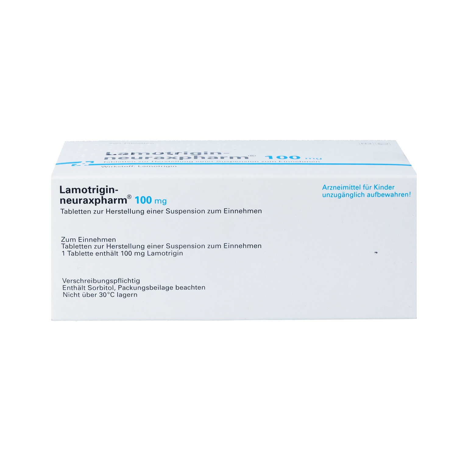 LAMOTRIGIN-neuraxpharm 100 mg Tab.z.H.Susp.z.Einn.