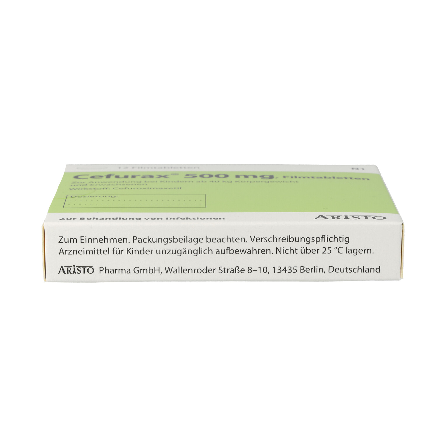 CEFURAX 500 mg Filmtabletten