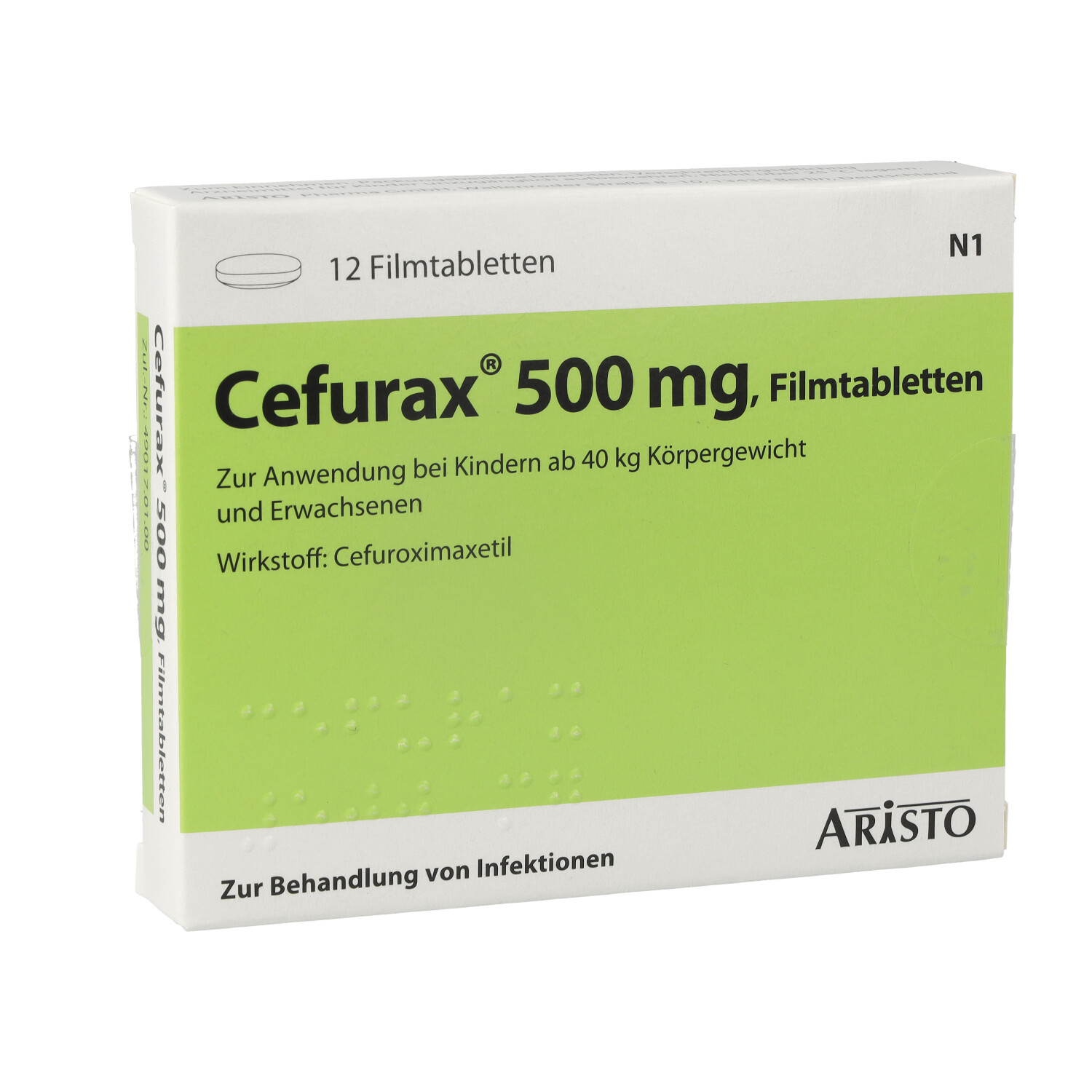 CEFURAX 500 mg Filmtabletten