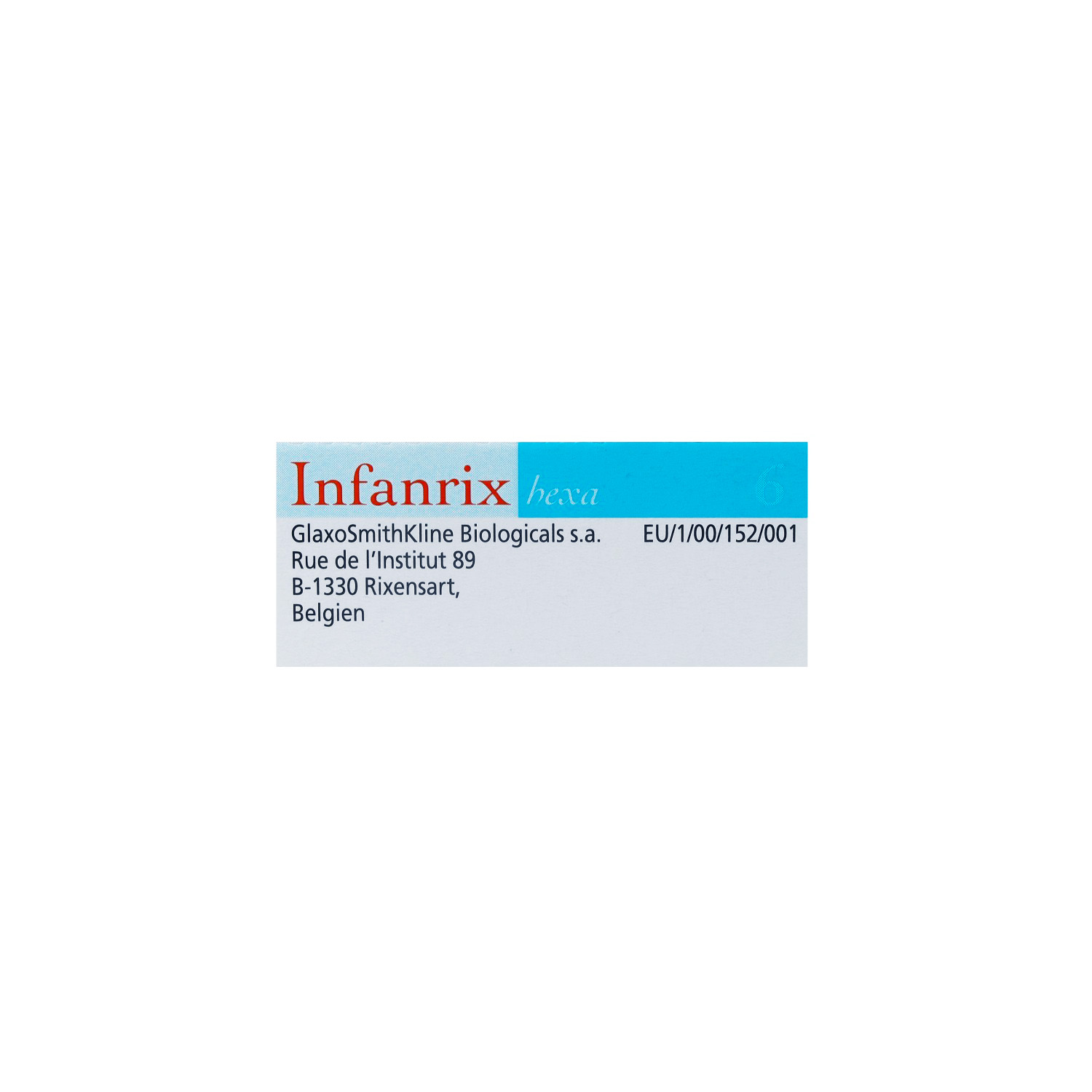 INFANRIX hexa Fertigspr.Plv.u.Susp.z.H.e.Inj.Susp.