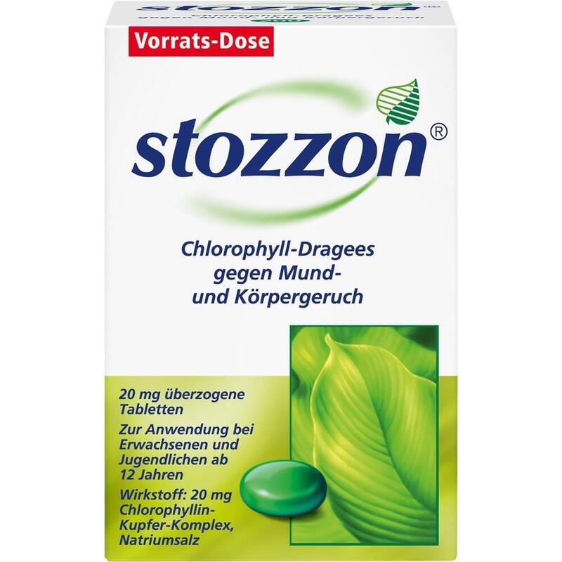 STOZZON Chlorophyll überzogene Tabletten