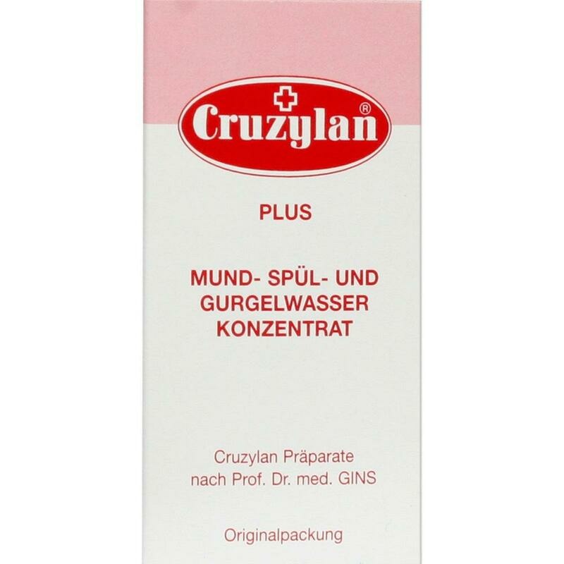 CRUZYLAN Plus Mund-/Spül- u.Gurgelwasserkonzentrat
