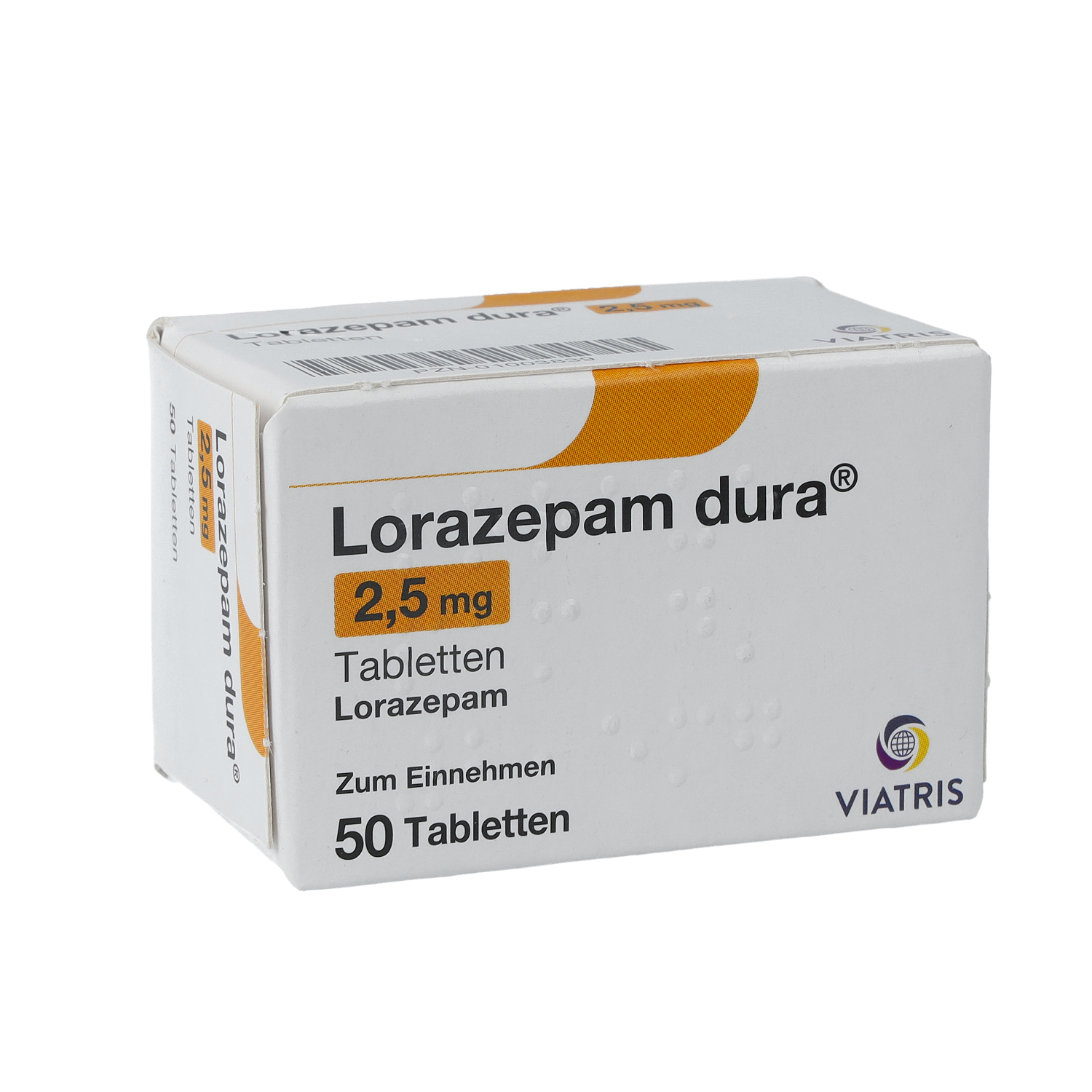LORAZEPAM dura 2,5 mg Tabletten
