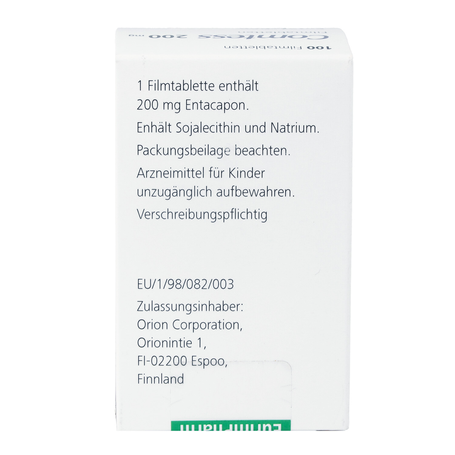 COMTESS 200 mg Filmtabletten
