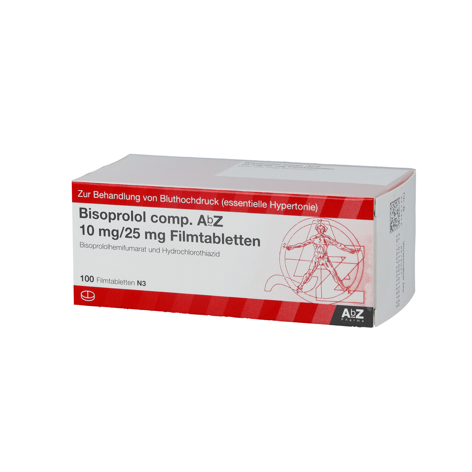 BISOPROLOL comp. AbZ 10/25 mg Filmtabletten
