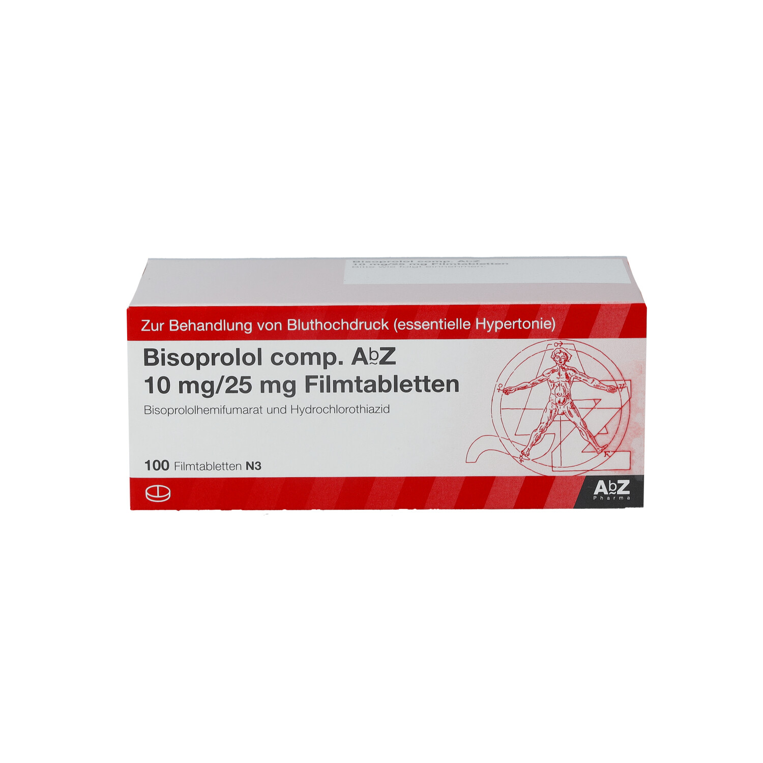 BISOPROLOL comp. AbZ 10/25 mg Filmtabletten