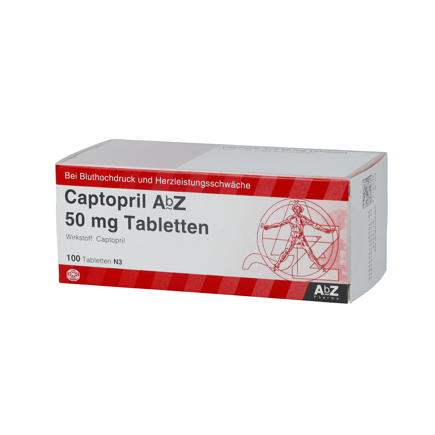 CAPTOPRIL AbZ 50 mg Tabletten