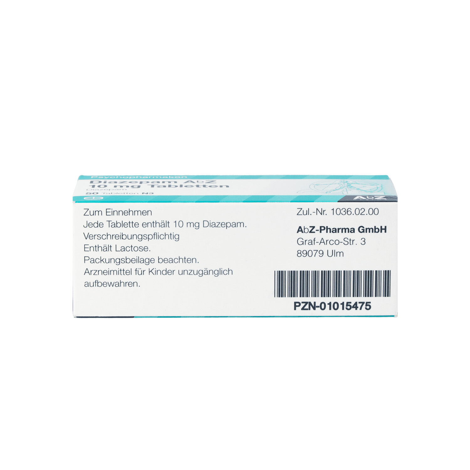 DIAZEPAM AbZ 10 mg Tabletten