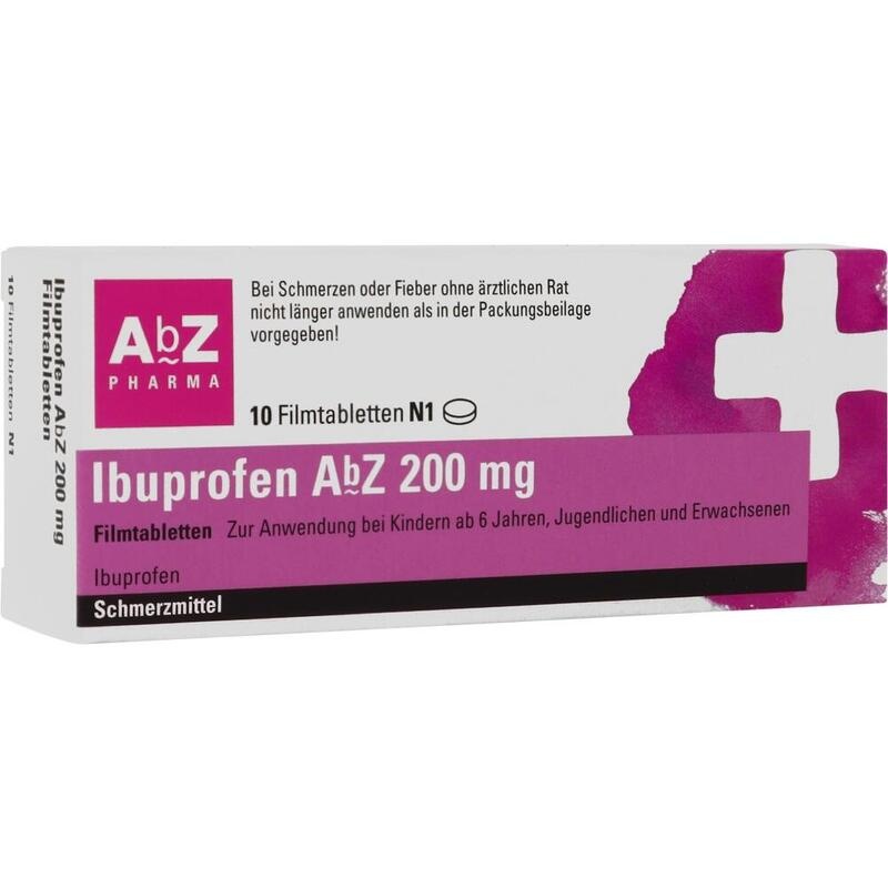 IBUPROFEN AbZ 200 mg Filmtabletten