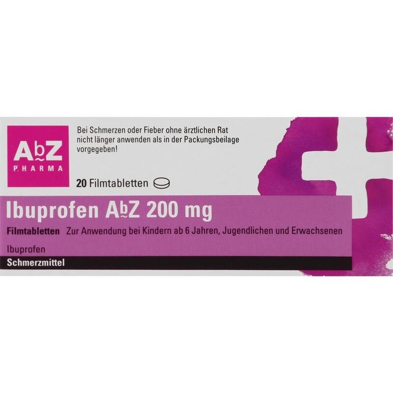 IBUPROFEN AbZ 200 mg Filmtabletten