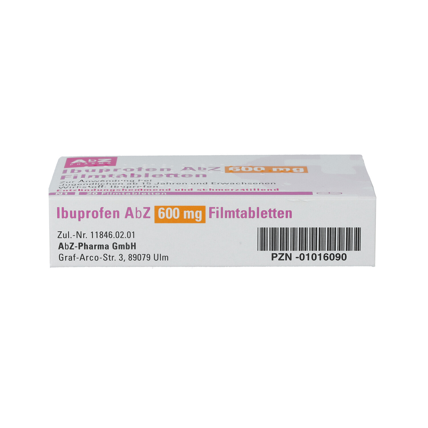 IBUPROFEN AbZ 600 mg Filmtabletten