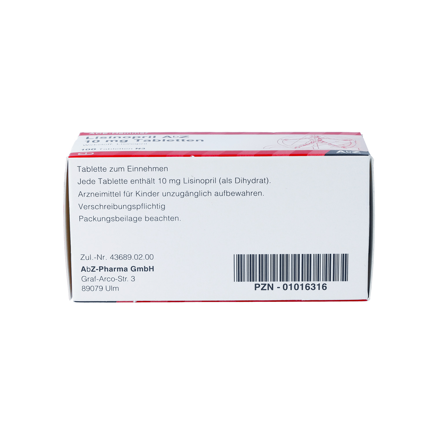 LISINOPRIL AbZ 10 mg Tabletten