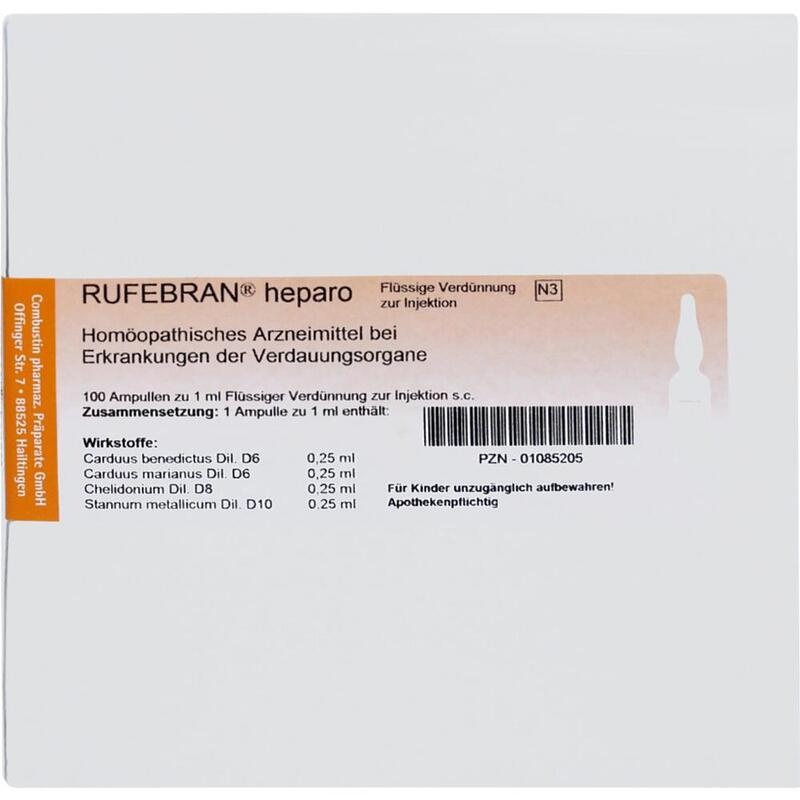 RUFEBRAN heparo Ampullen