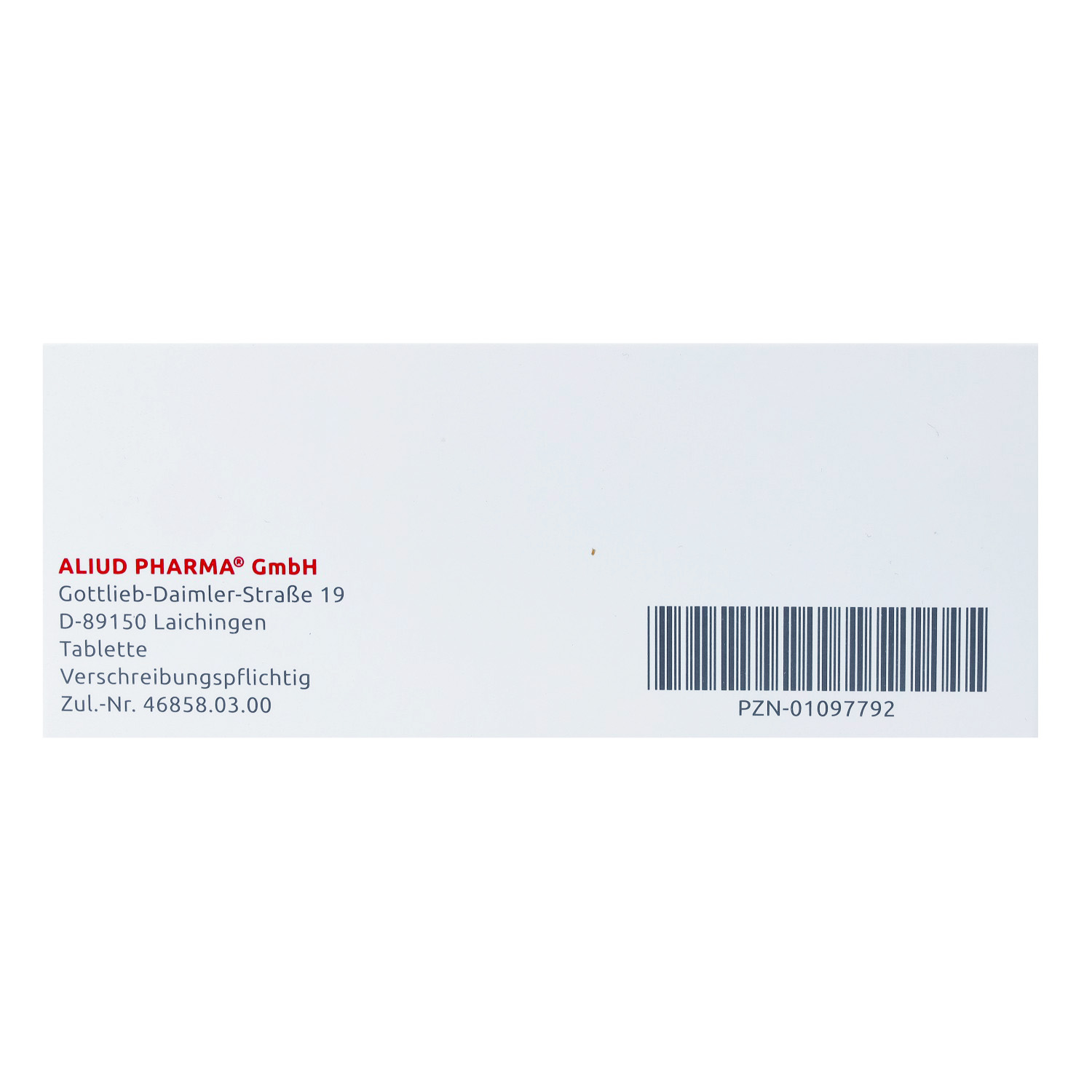 ENALAPRIL AL 20 Tabletten