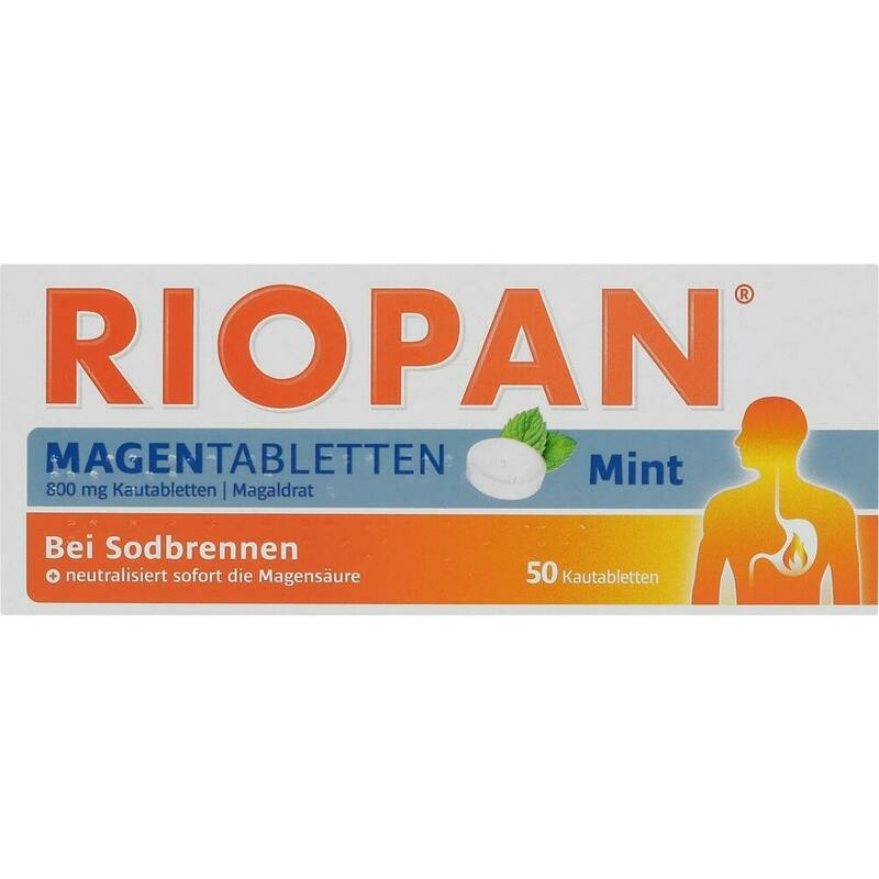 RIOPAN Magen Tabletten Mint 800 mg Kautabletten