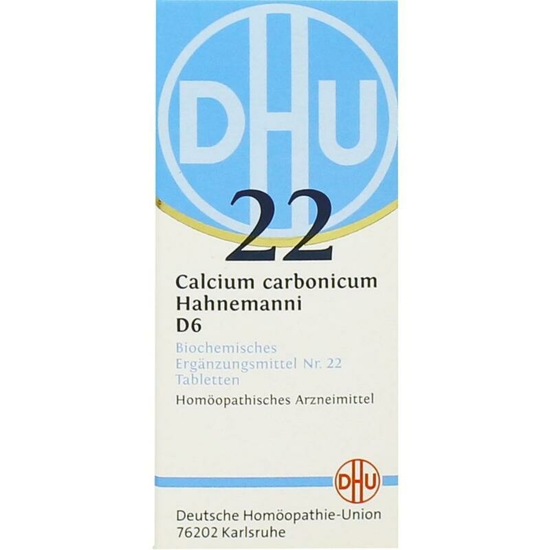 BIOCHEMIE DHU 22 Calcium carbonicum D 6 Tabletten