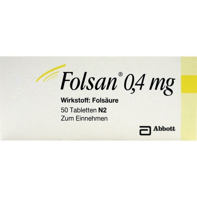 FOLSAN 0,4 mg Tabletten