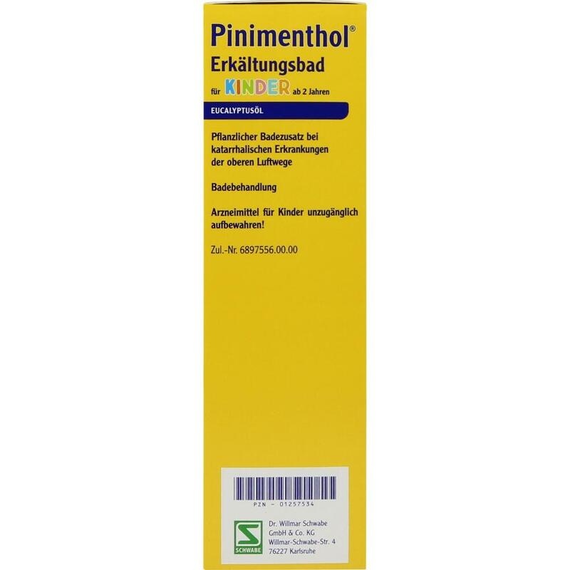 PINIMENTHOL Erkältungsbad f.Kind ab 2 J.Eucalyptus