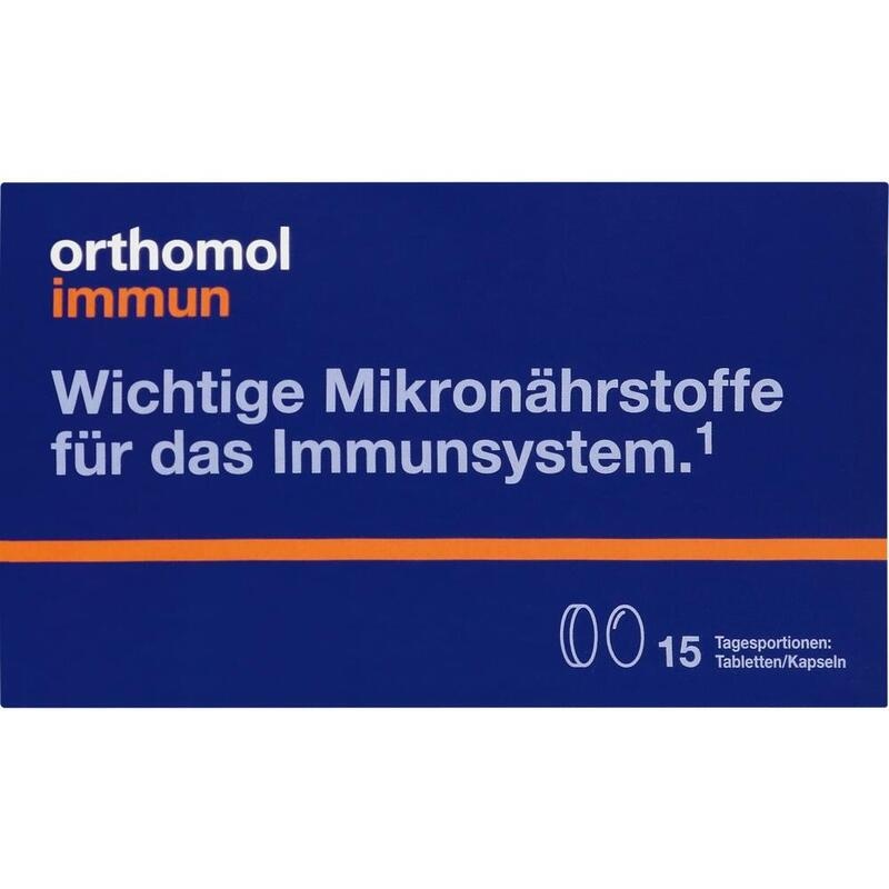 ORTHOMOL Immun 15 Tabl./Kaps.Kombipackung