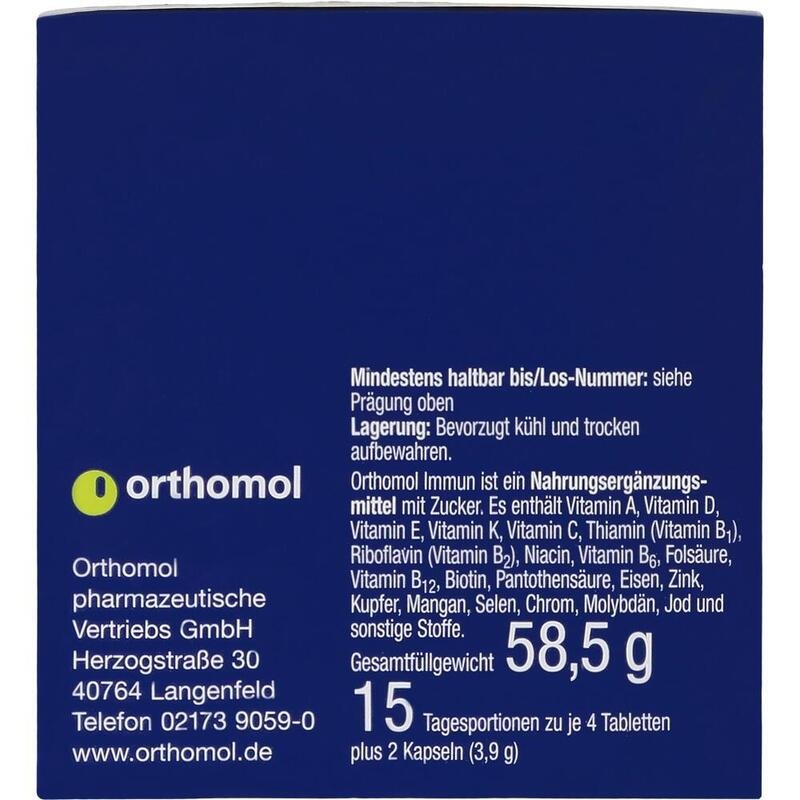 ORTHOMOL Immun 15 Tabl./Kaps.Kombipackung