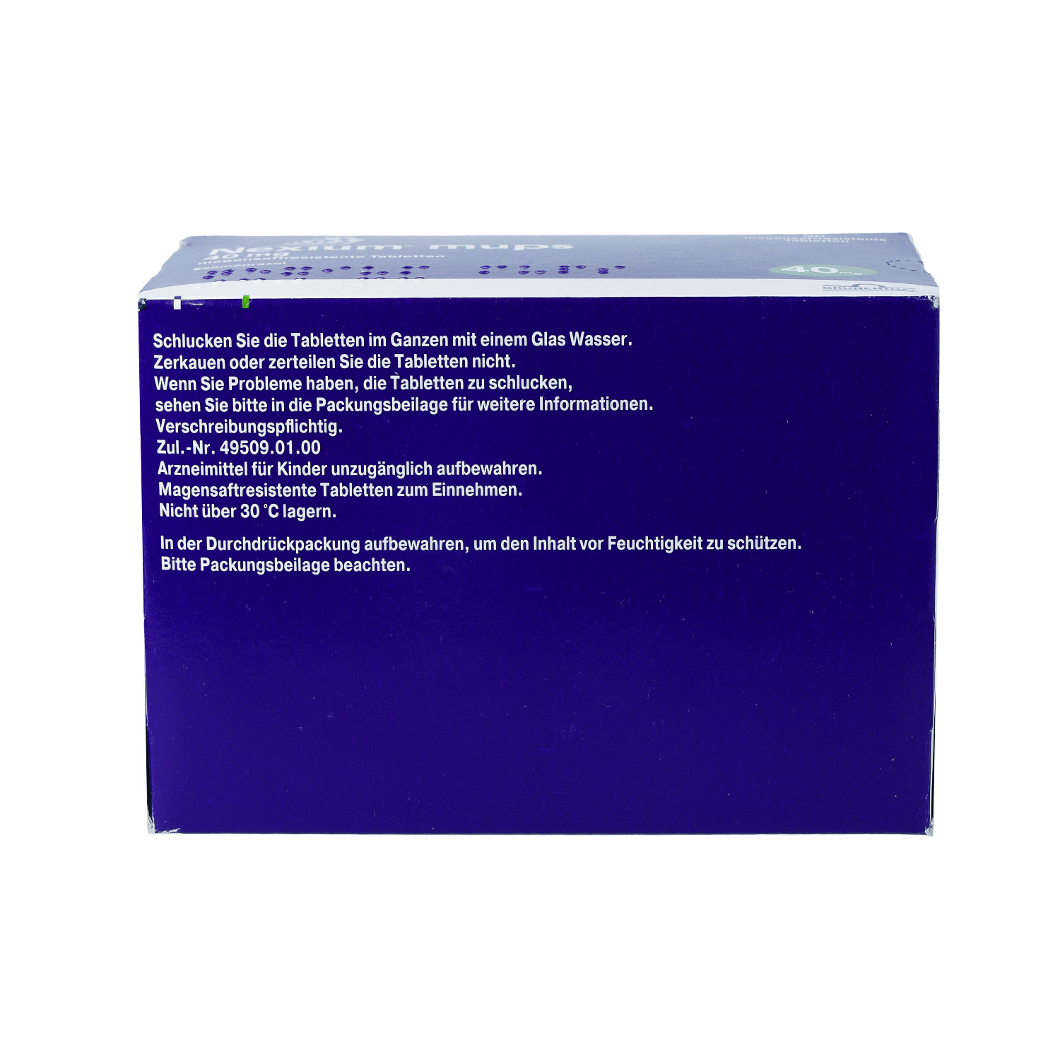 NEXIUM mups 40 mg magensaftresistente Tabletten