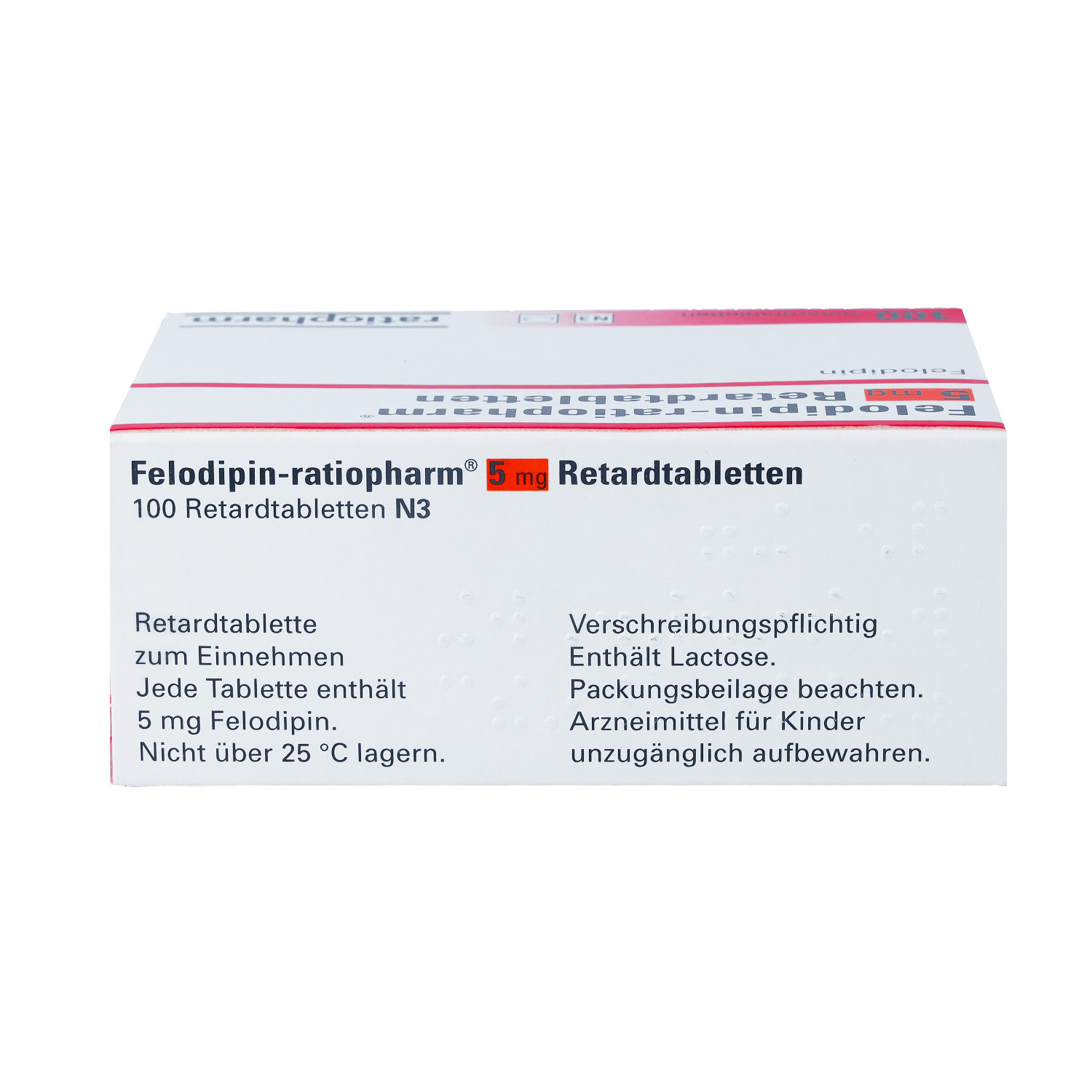 FELODIPIN-ratiopharm 5 mg Retardtabletten