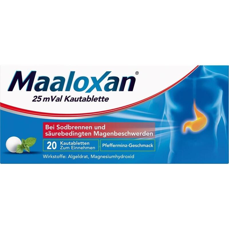 MAALOXAN 25 mVal Kautabletten